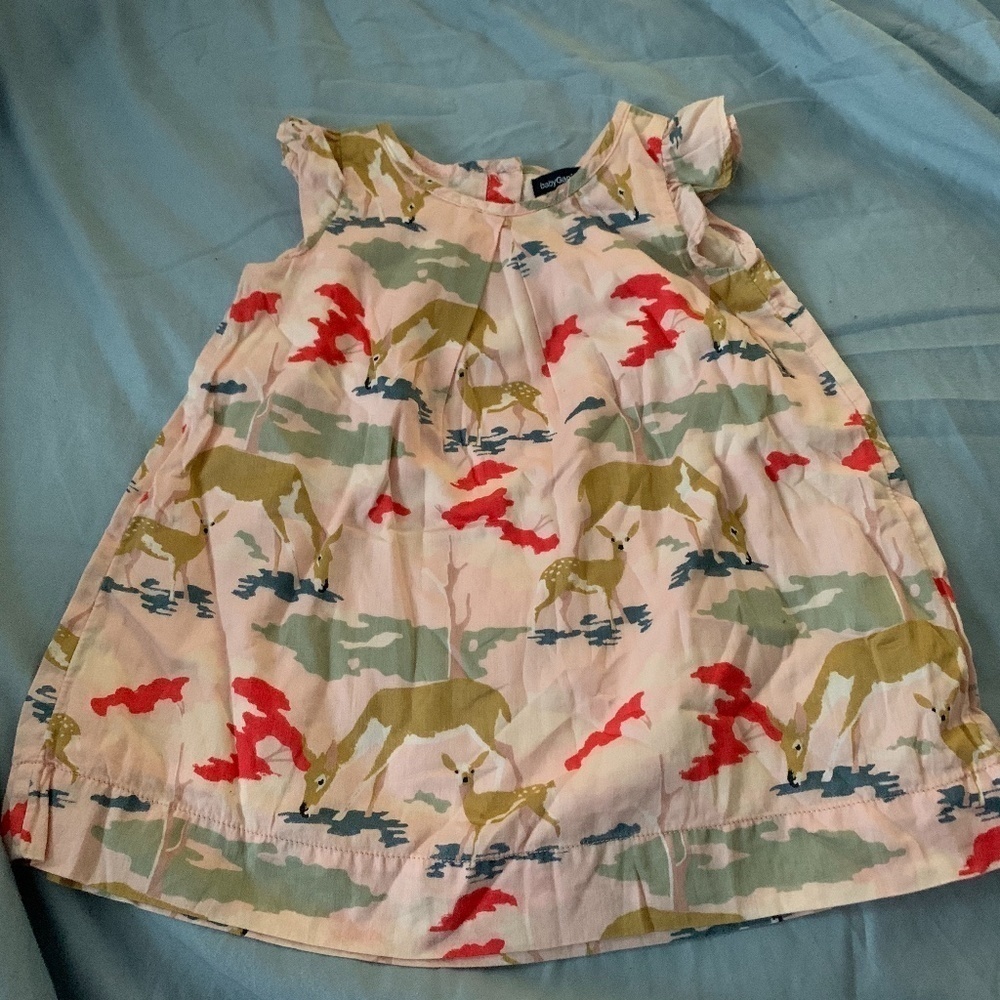 Baby Gap Dress with Deer Size 12-18 Months
